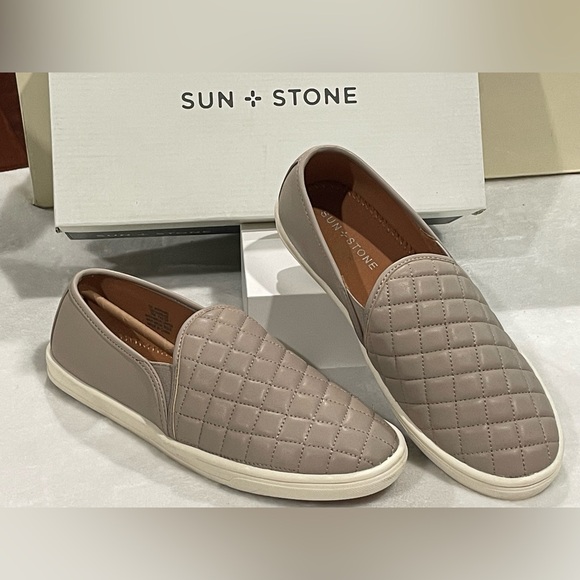 Sun + Stone Mariam Quilted Slip-Ons Sz 8 BNWB - Picture 5 of 6